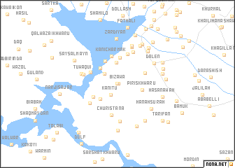 map of Khirr-i Chālga Āshūr